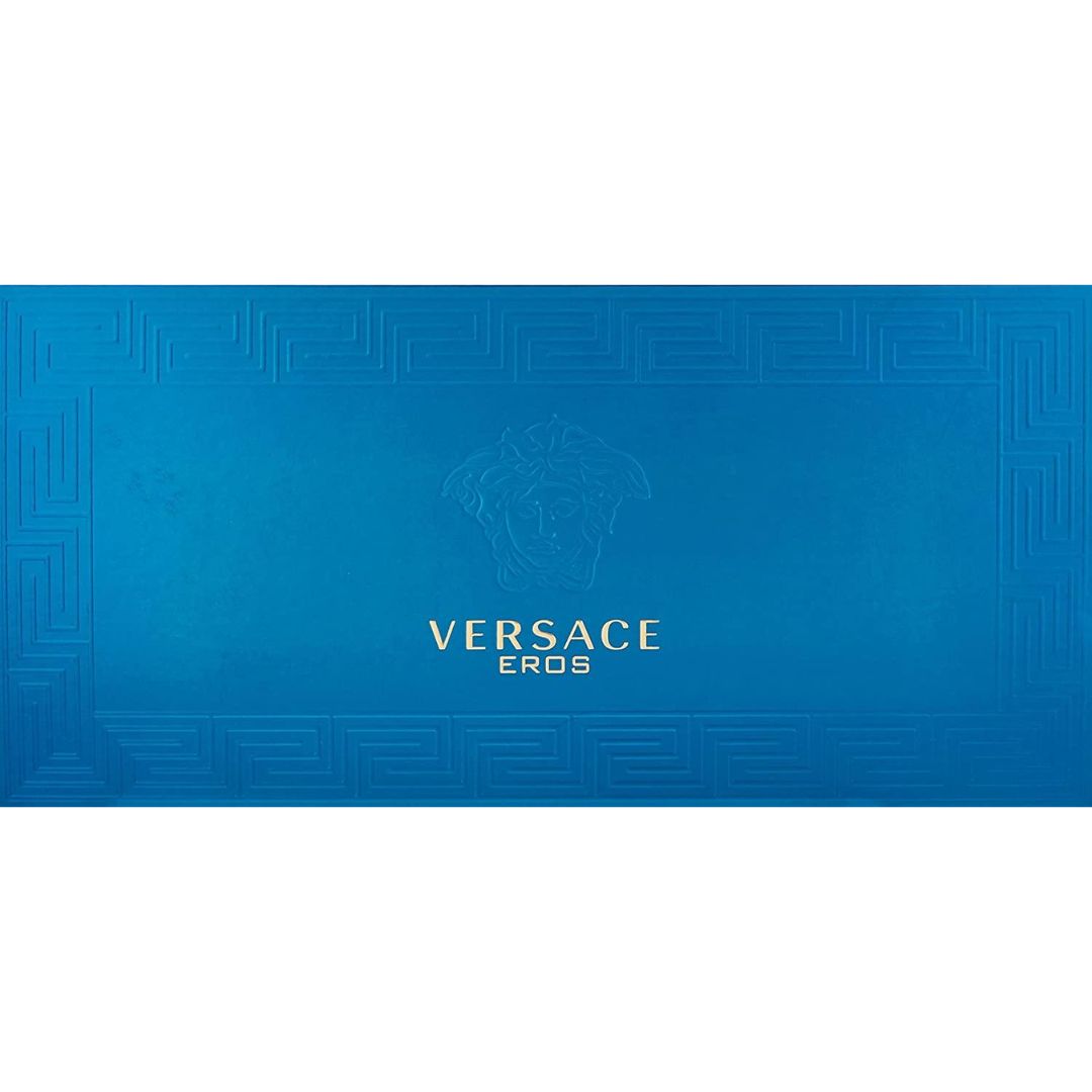 Versace - Eros 3 Piece Gift Set for Men - 1.7 Oz