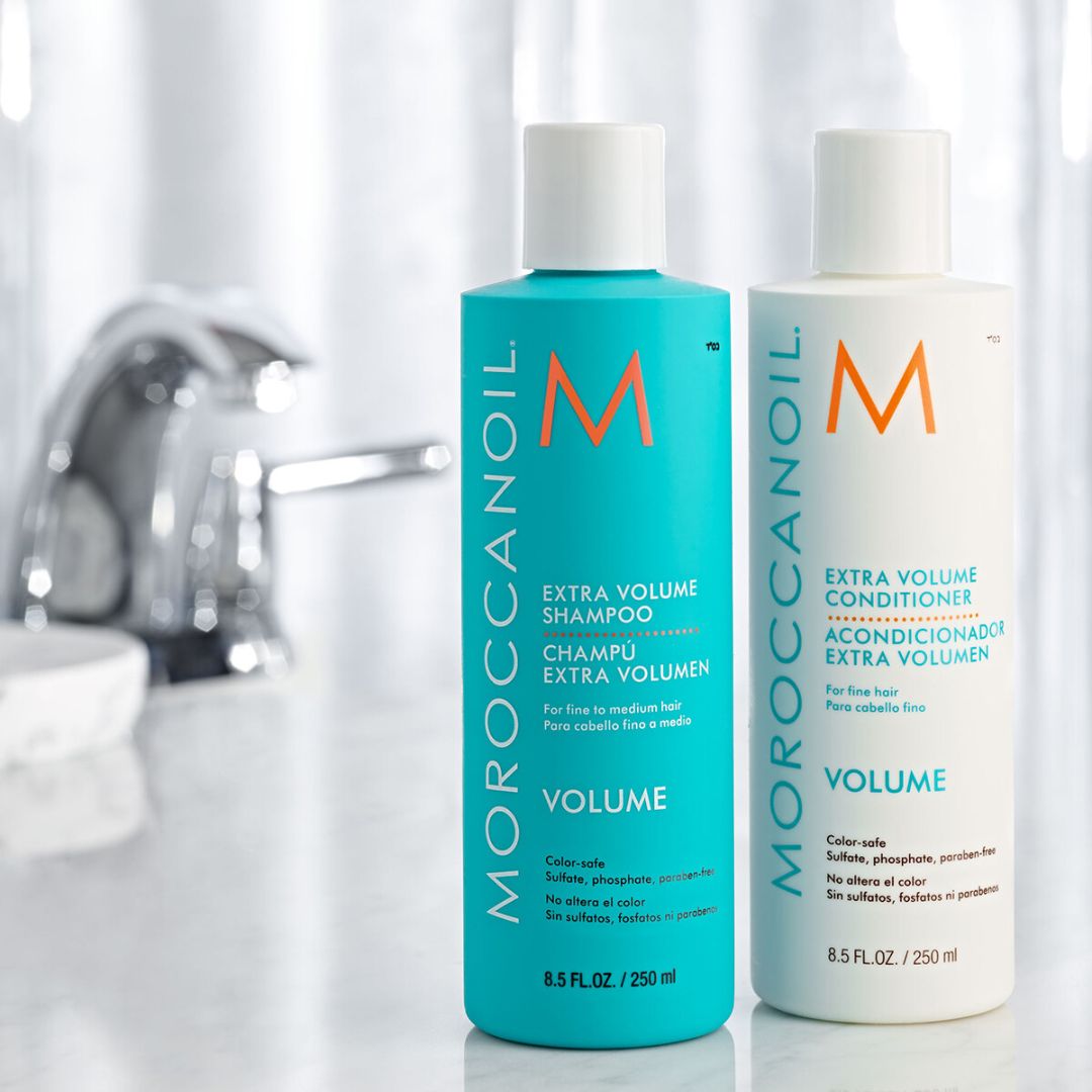 Moroccanoil - Extra Volume Shampoo & Conditioner For Fine Hair - 8.5 Oz, Set of 2
