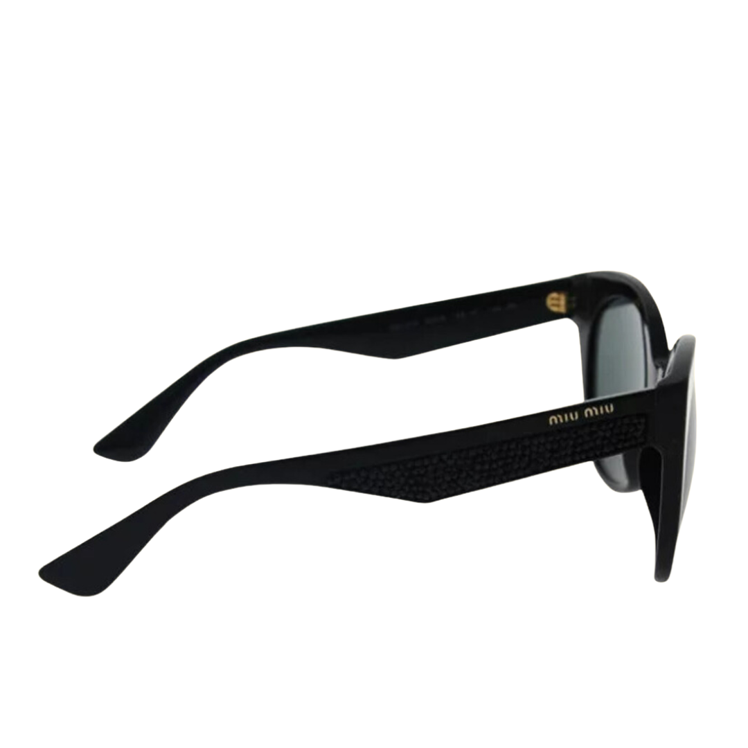 Miu Miu - Sunglasses for Women, Black-Grey - 55-18-140 mm