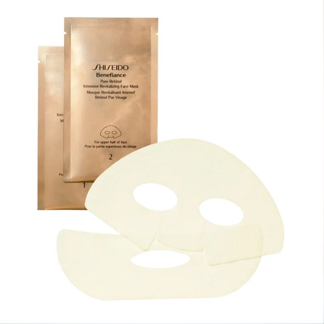Shiseido - Benefiance Pure Retinol Intensive Revitalizing Face Mask - 4 Pairs