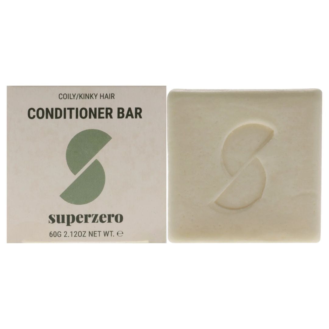 Superzero - Conditioner Bar, Coily/Kinky Hair - 2.12 Oz