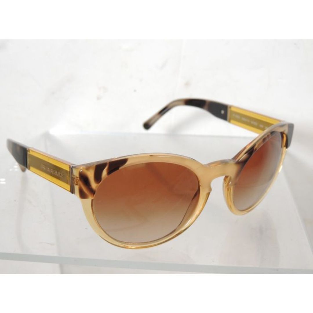 Burberry - Sunglasses for Women, Crystal Yellow-Brown Gradient - 54-22-140 mm
