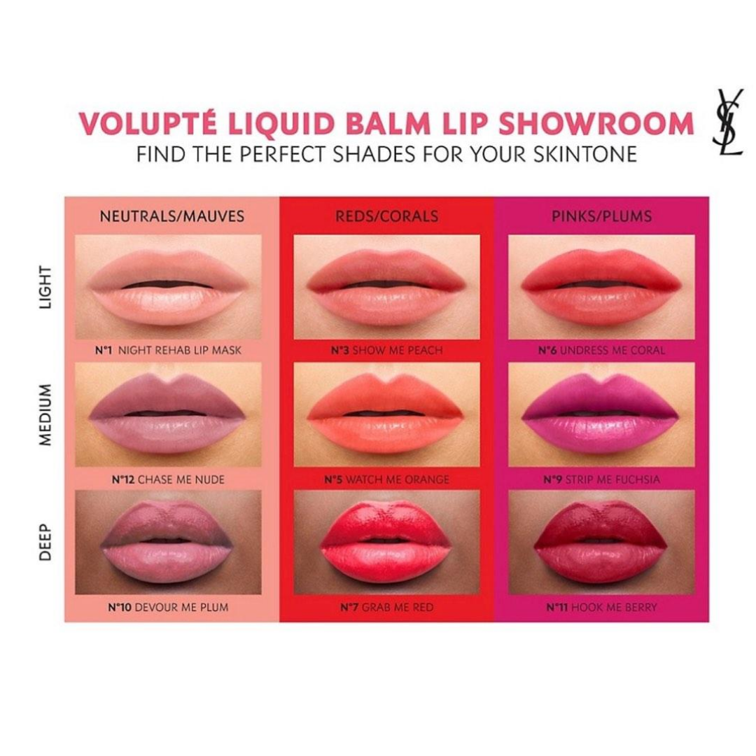 Yves Saint Laurent - Volupte Colour Balm, Hook Me Berry- 0.20 Oz