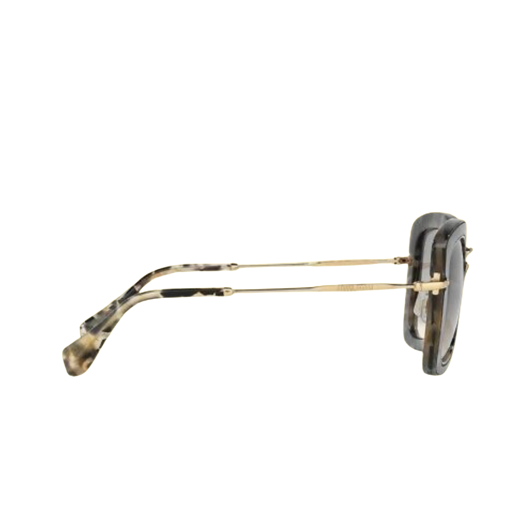 Miu Miu - Sunglasses for Women, Marble White Black-Beige Gradient - 52-26-140 mm