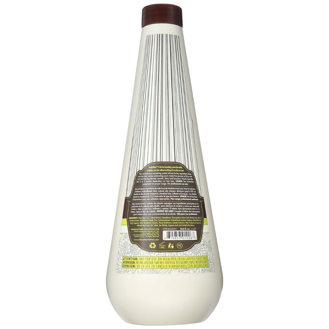 Macadamia Oil - Natural Oil Straightwear Smoother Straightening Solution