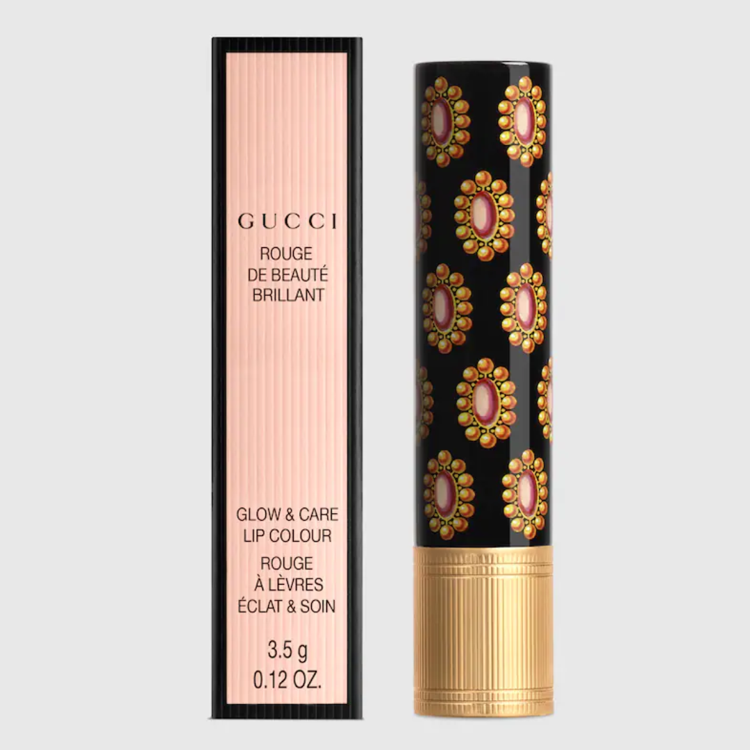 Gucci - Rouge De Beaute Brillant Glow And Care Lip Colour, 515 Devotion - 0.06 Oz
