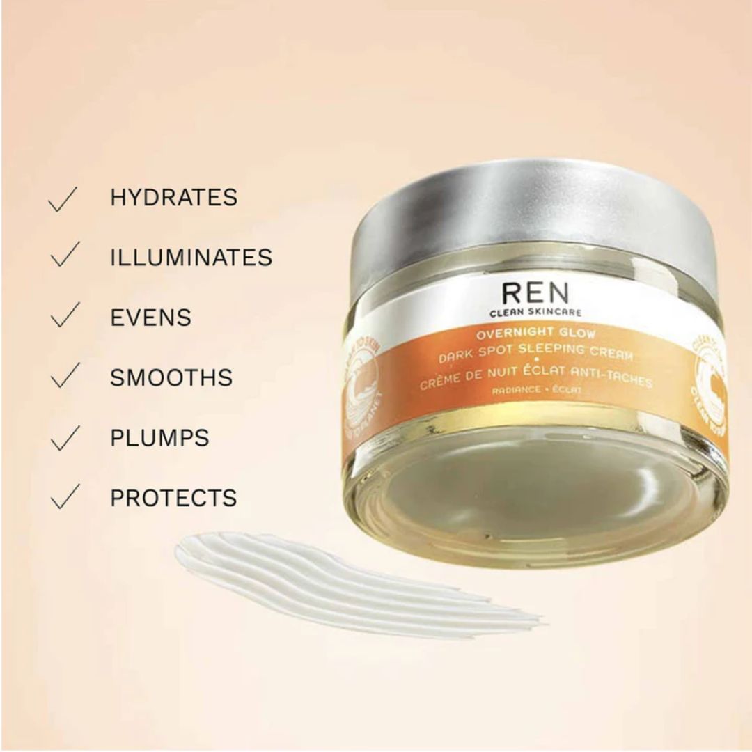 REN - Overnight Glow Dark Spot - 1.7 Oz