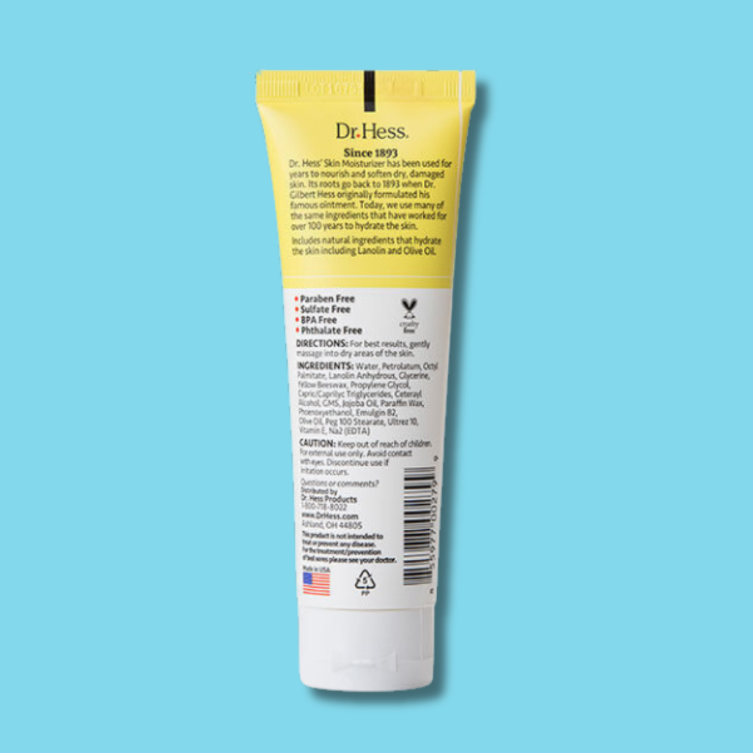 Dr. Hess - Skin Moisturizer For Bed Sore Prone Skin - 4 Oz
