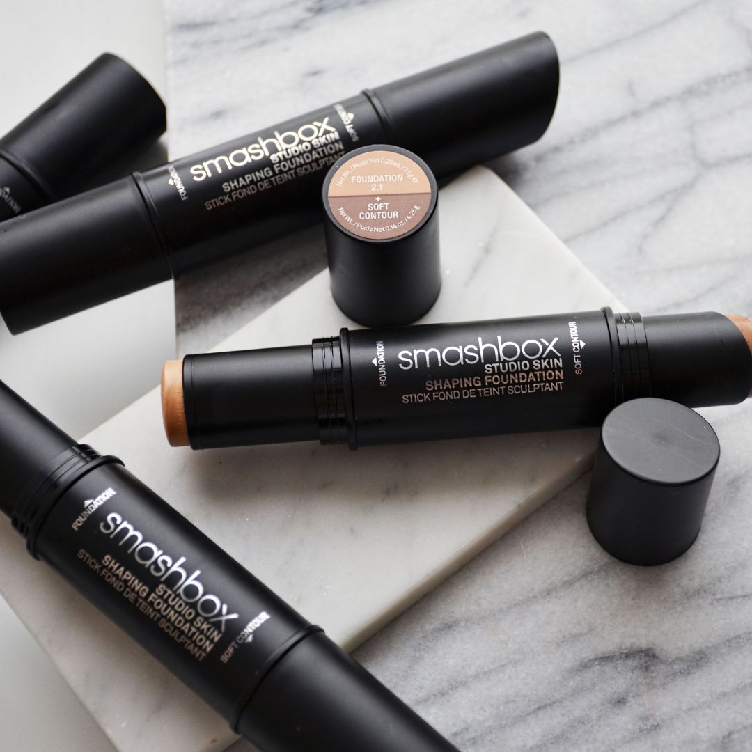 Smashbox - Studio Skin Shaping Foundation, Warm Beige+Soft Contour - 0.4 Oz