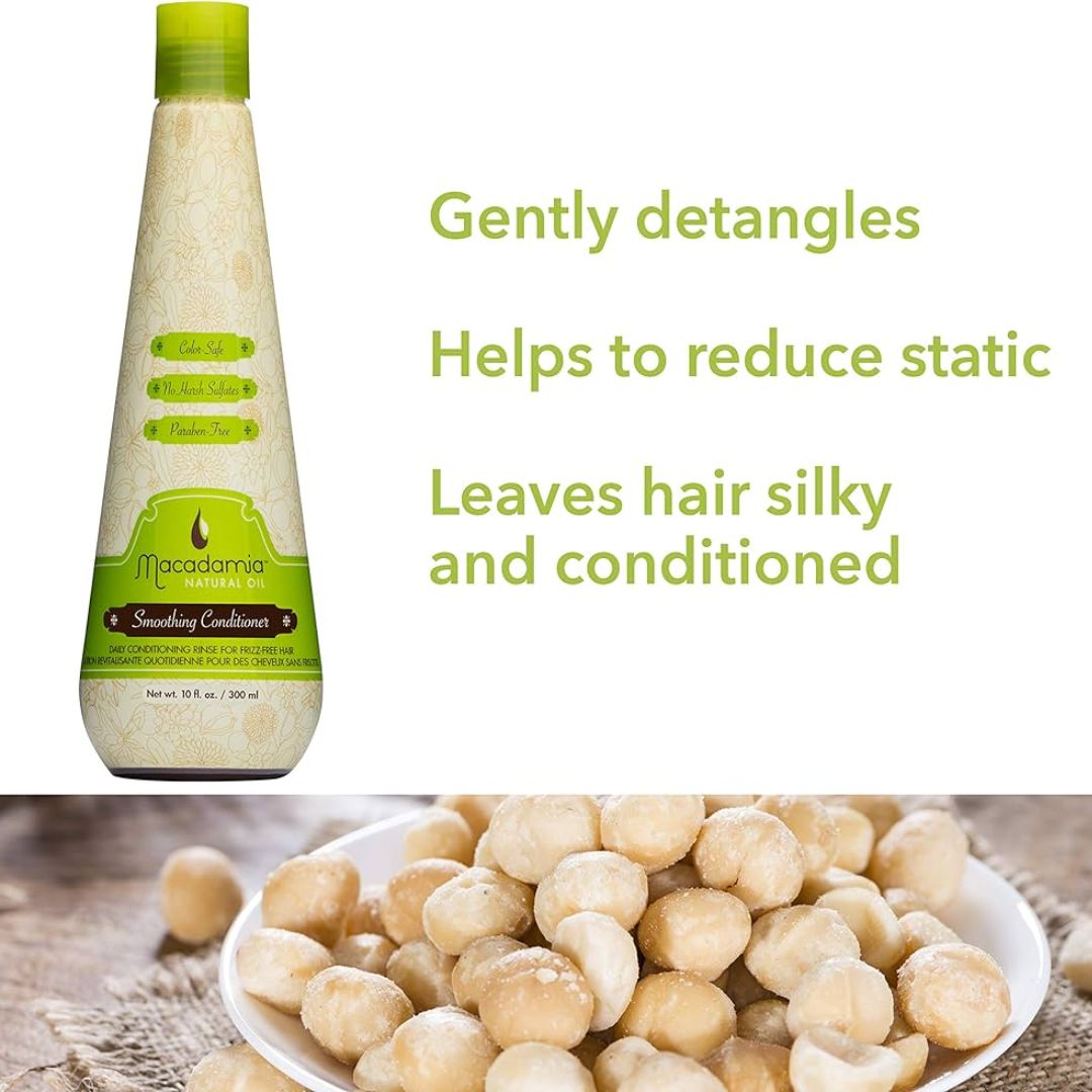 Macadamia Oil - Natural Oil Smoothing Conditioner - 10 Oz
