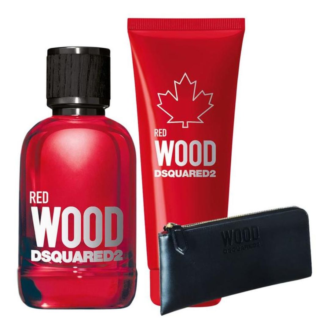 Dsquared2 - Red Wood - 3 Piece Gift Set