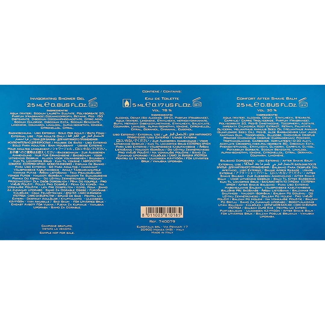 Versace - Eros 3 Piece Gift Set for Men - 1.7 Oz