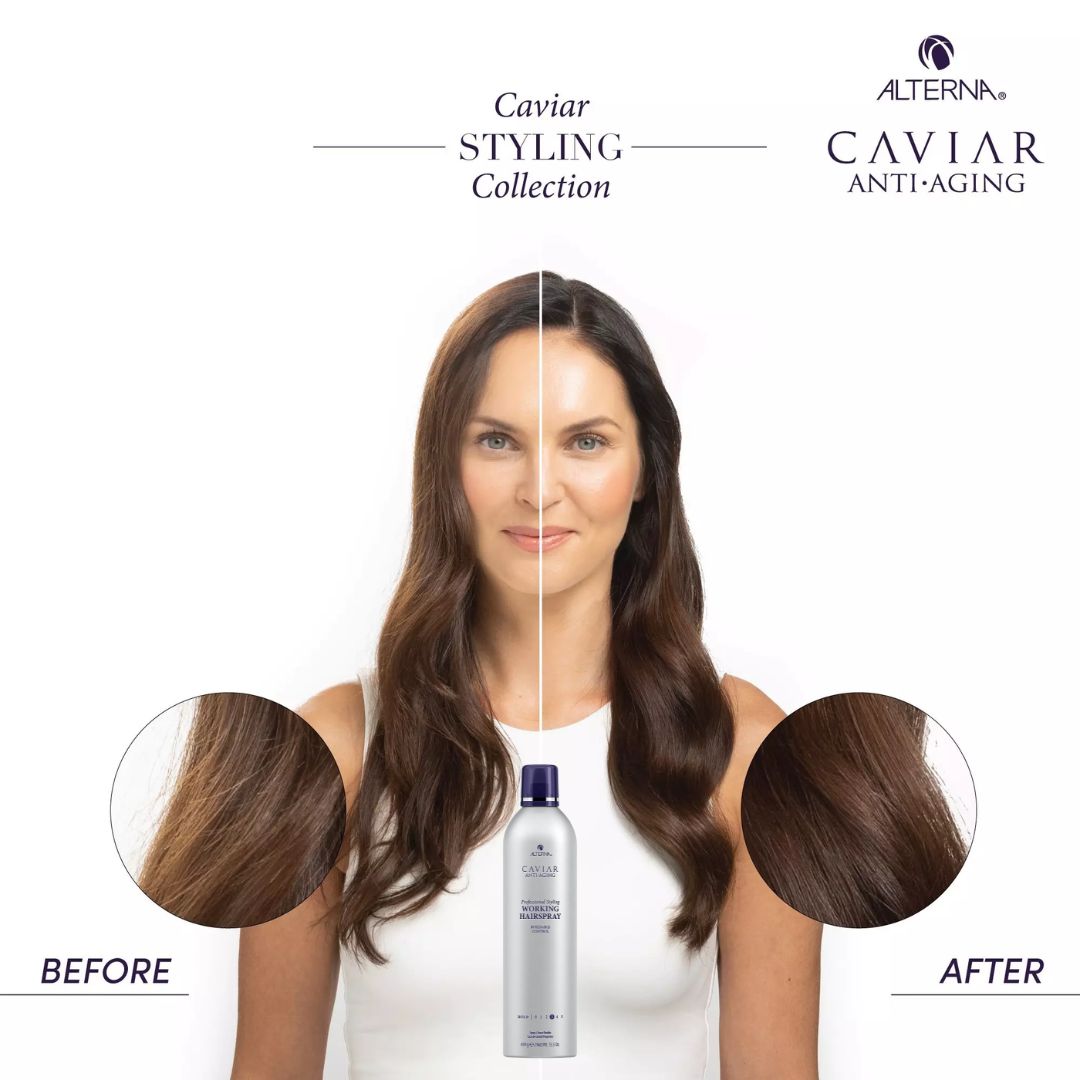 Alterna - Caviar Anti Aging Working Hairspray Buildable Control All Hair Types - 2 x 15.5 Oz