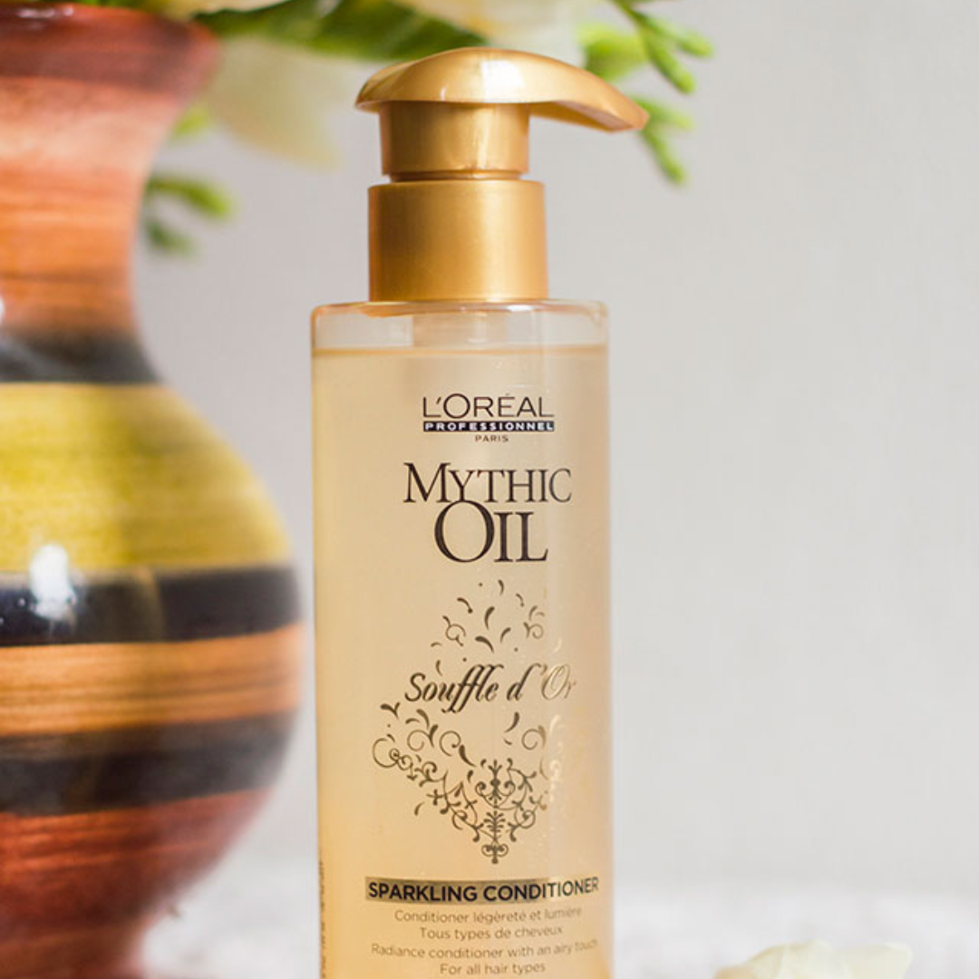L'Oreal - Mythic Oil Souffle d'Or Sparkling Conditioner - 6.42 Oz