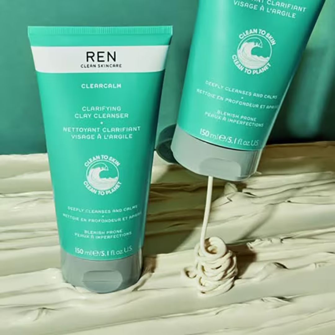 REN - Clearcalm 3 Clarifying Clay Cleanser - 5.1 Oz