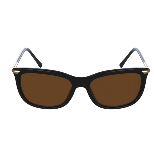 Burberry - Sunglasses for Women, Black-Brown-Gold - 57-17-145 mm