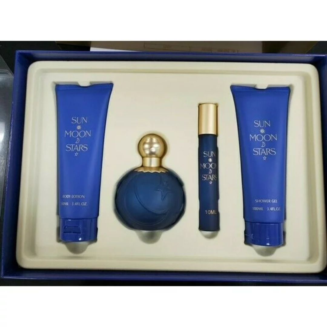 United Colors - Sun Moon Stars - 4 Piece Gift Set