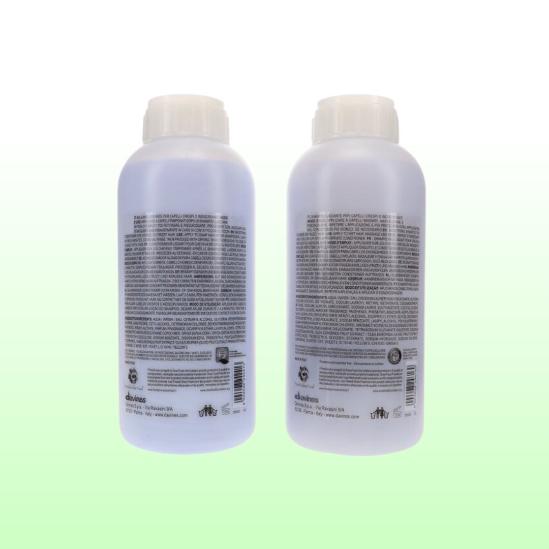 Davines - Love Smoothing Shampoo & Conditioner - Set of 2
