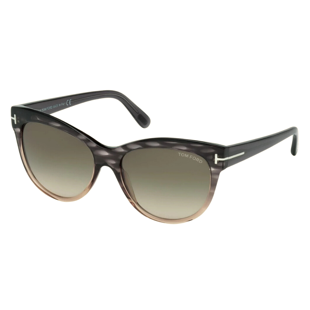 Tom Ford - Sunglasses for Women, Grey-Gradient Green - 56-16-140 mm