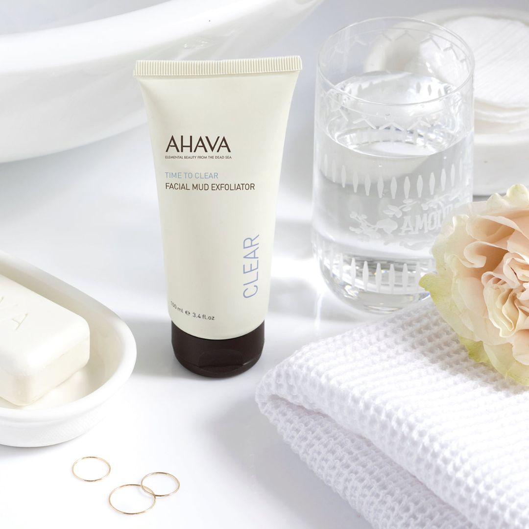 Ahava - Time to Clear Facial Mud Exfoliator - 3.4 Oz