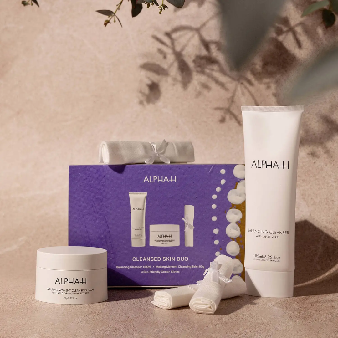 Alpha-H - Cleansed Skin Duo - 3 Piece