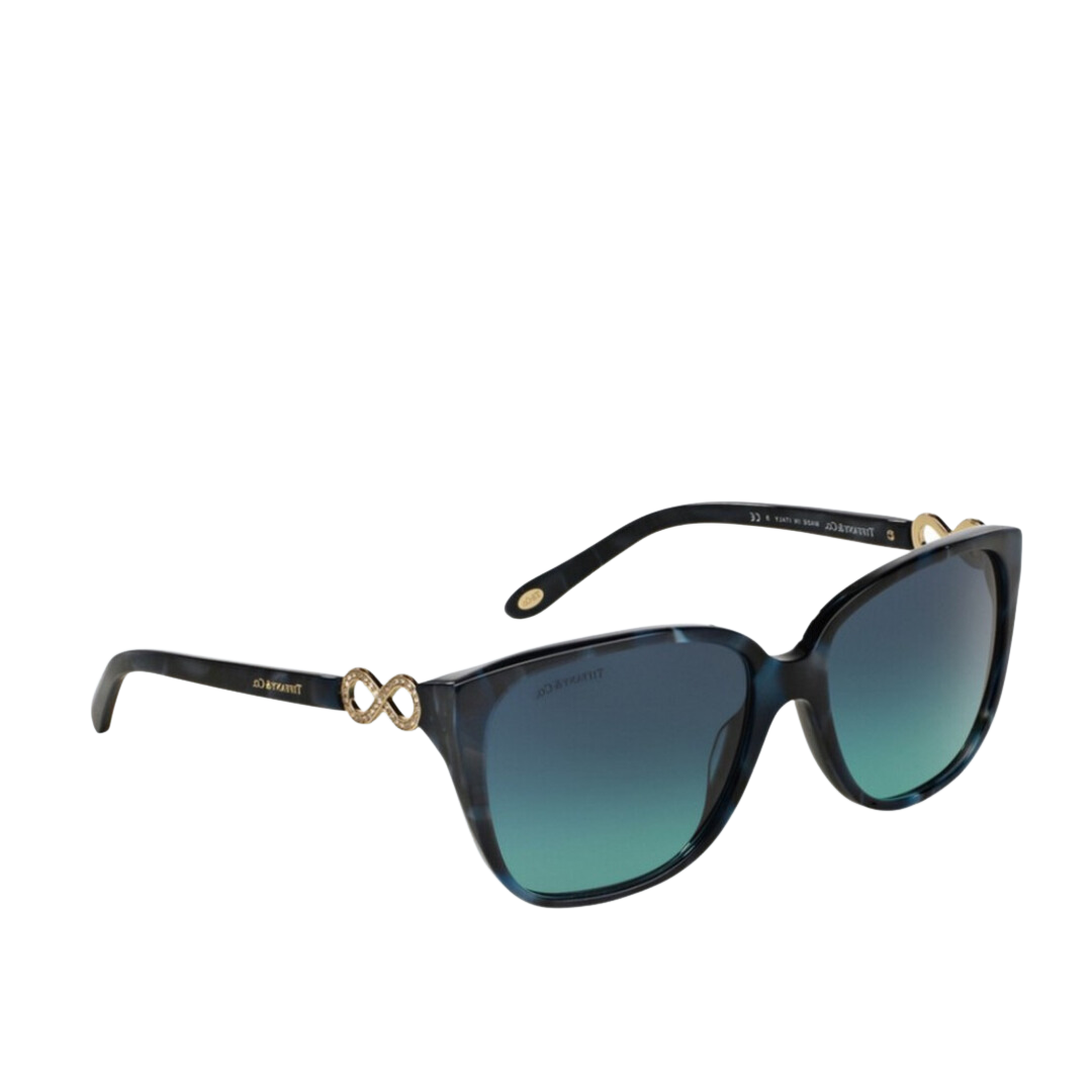 Tiffany and Co. - Sunglasses for Women, Shell Blue-Blue Gradient - 57-16-140 mm