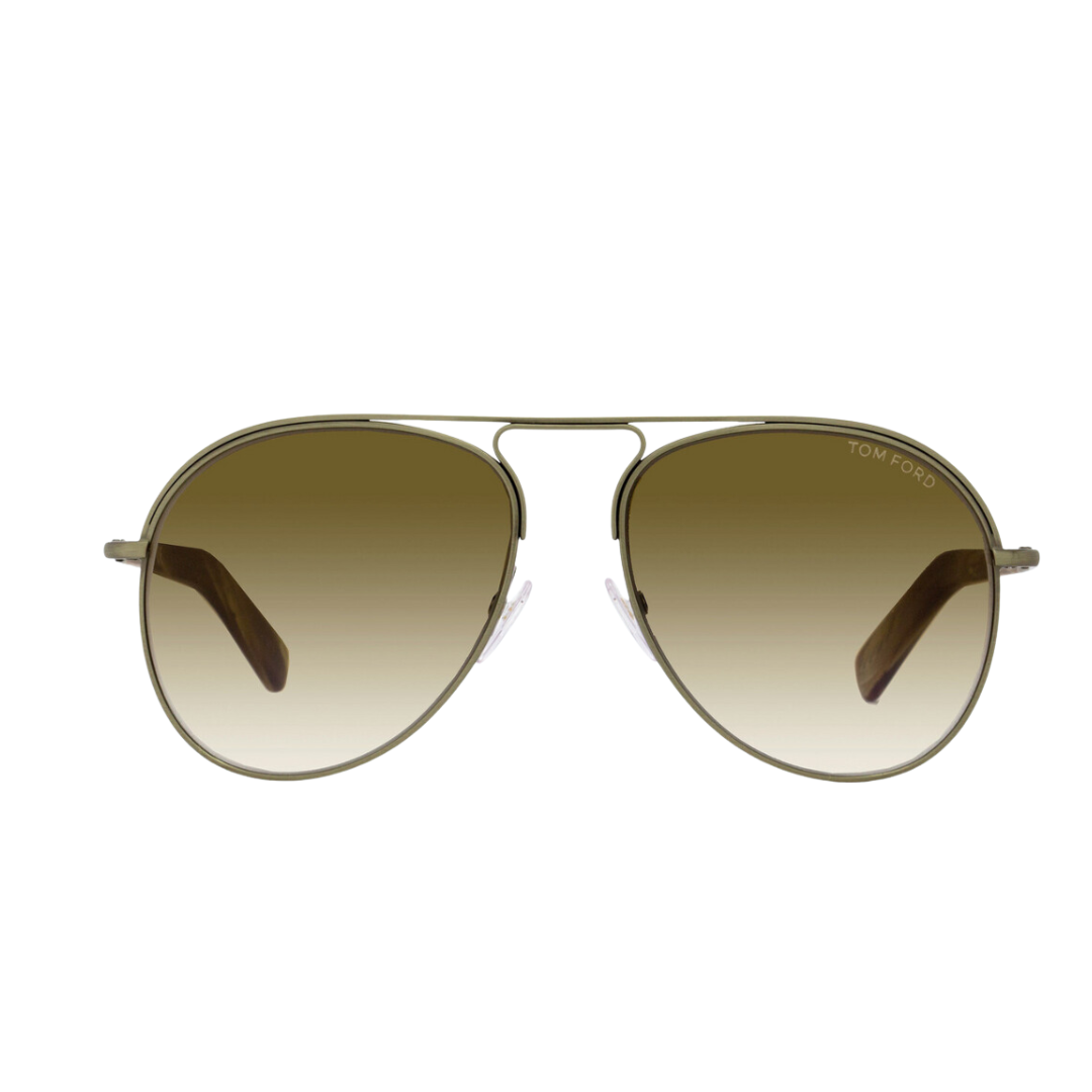 Tom Ford - Cody Sunglasses for Women, Dark Gold-Brown Gradient - 56-15-145 mm