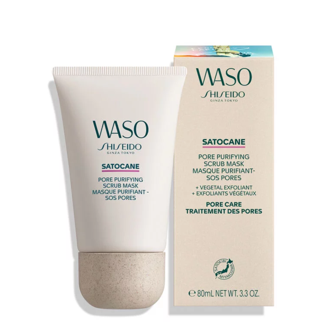 Shiseido - Waso Satocane Pore Purifying Scrub Mask - 3.3 Oz