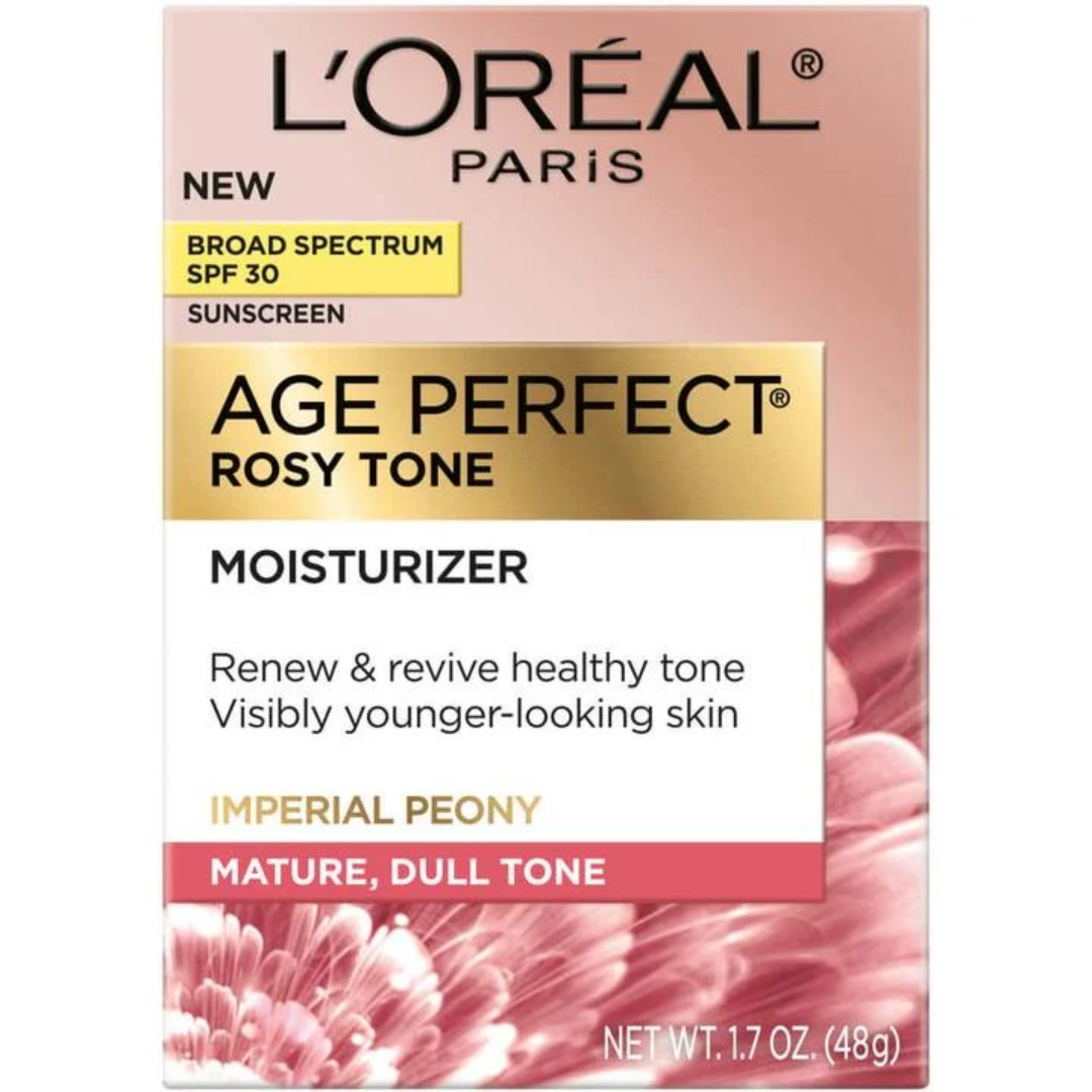 L'Oreal - Age Perfect Rosy Tone Moisturizer SPF 30 - 1.7 Oz