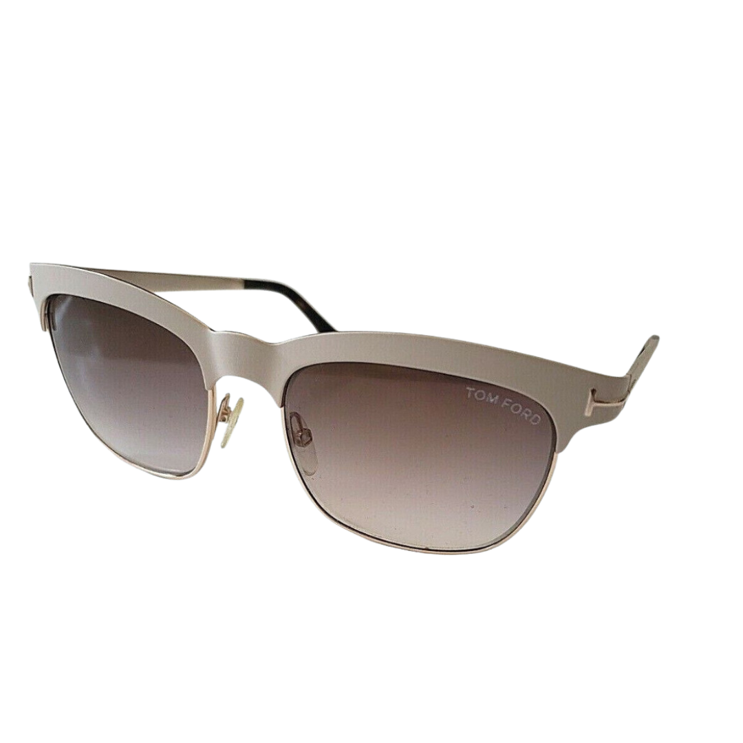 Tom Ford - Elena Sunglasses for Women, Ivory-Gradient Brown - 54-17-135 mm