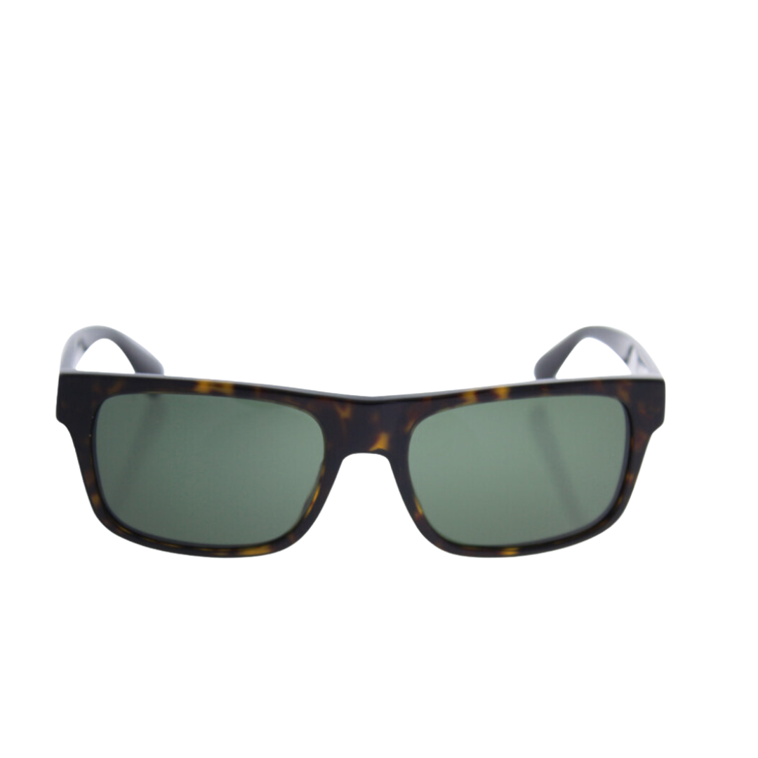 Prada - Sunglasses, Dark Havana-Green - 56-18-140 mm