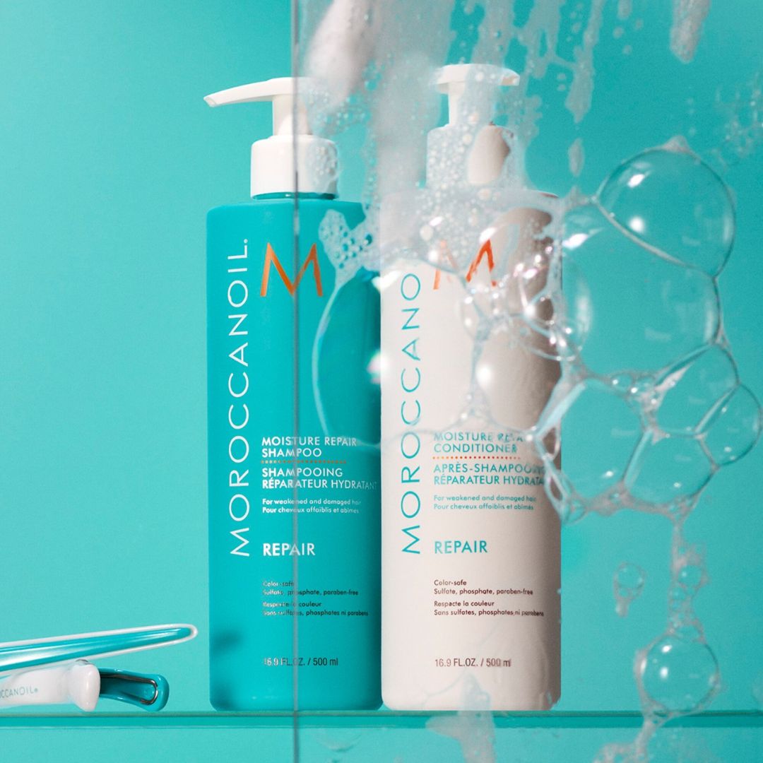 Moroccanoil - Moisture Repair Shampoo & Conditioner Set - 16.9 Oz per bottle