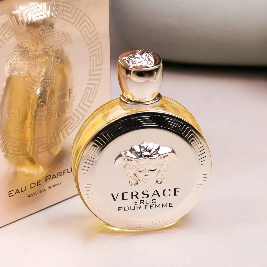 Versace - Eros Pour Femme Eau De Parfum Spray for Women - 3.4 Oz