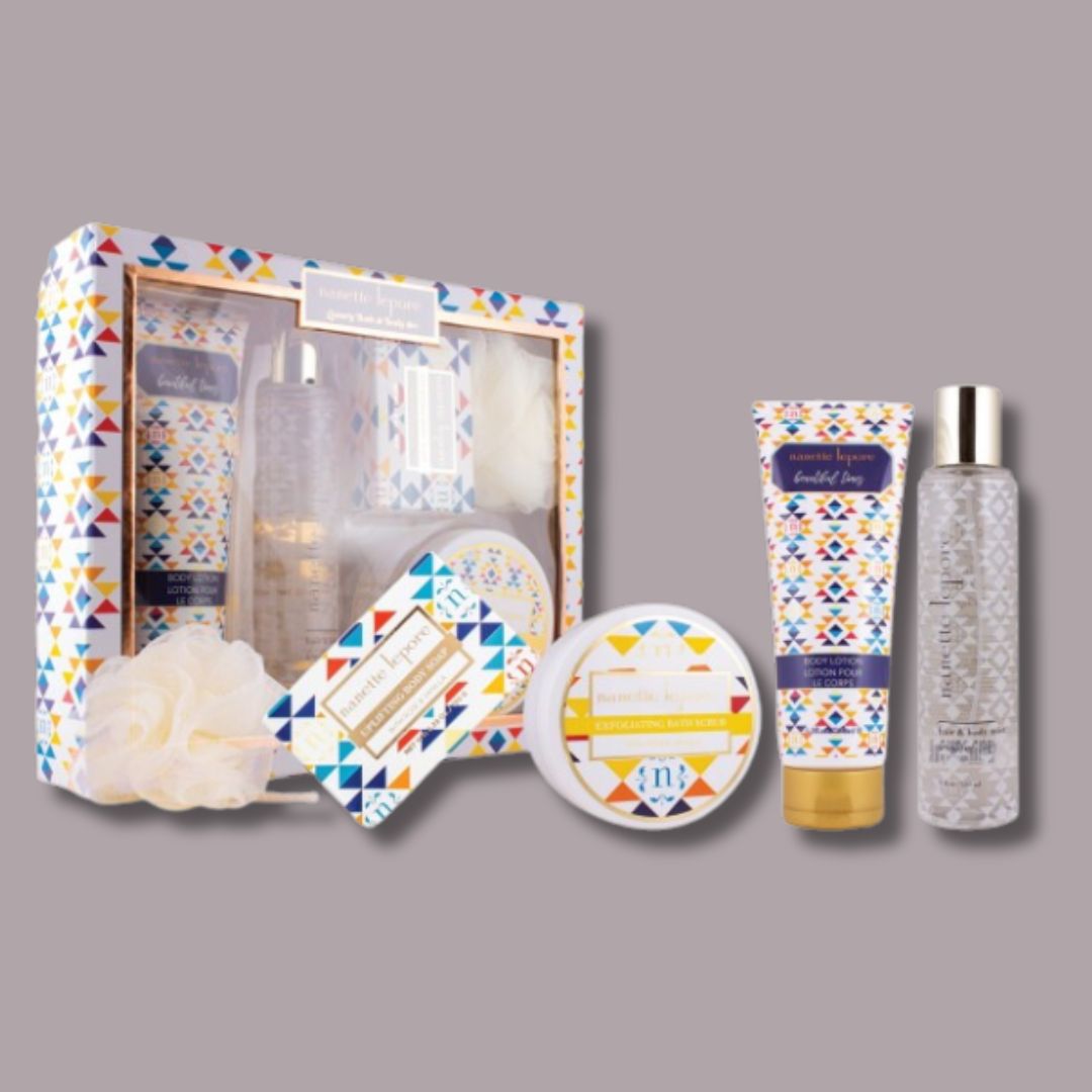 Nanette Lepore - Beautiful Times - 5 Piece Luxury Bath & Body Set