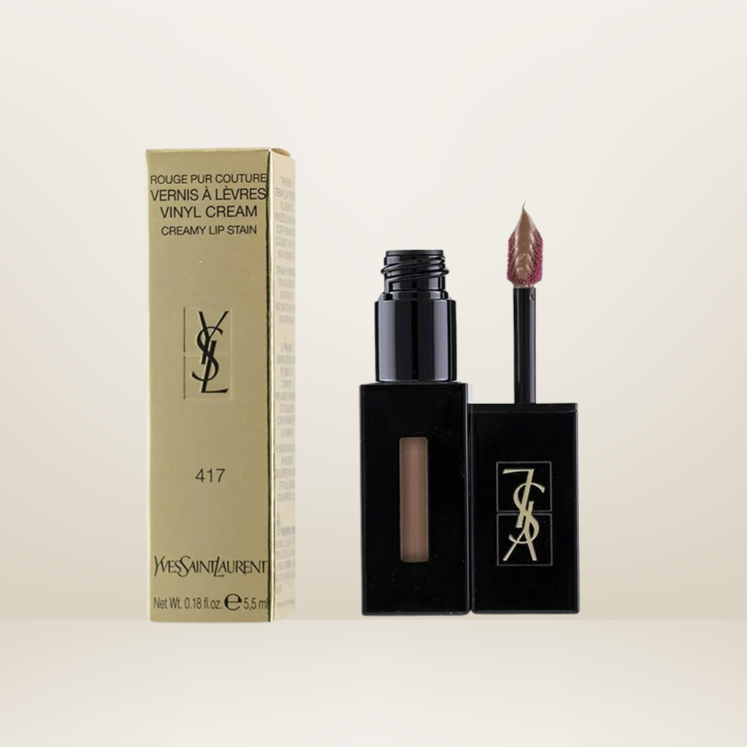 Yves Saint Laurent - Couture Vinyl Cream Lipstick, 417 Beige Bounce - 0.18 Oz