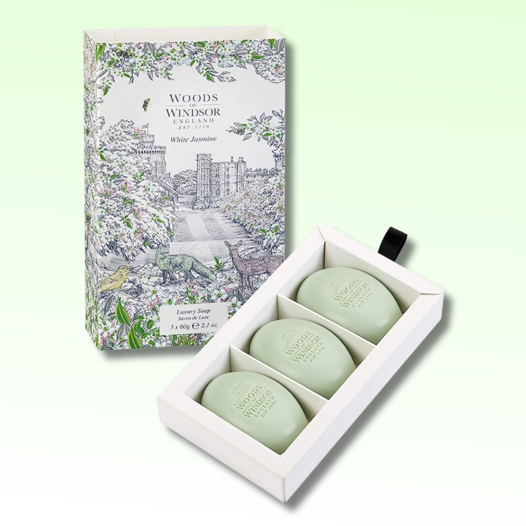 Woods of Windsor - Lily of The Valley, Luxury Soap - 3 X 2.1 Oz