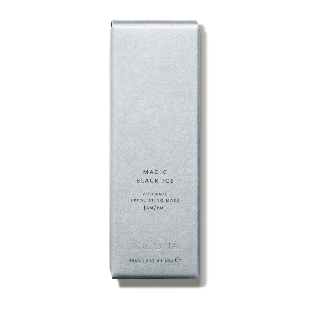 ARCONA - Magic Black Ice, Volcanic Exfoliating Mask - 2 Oz
