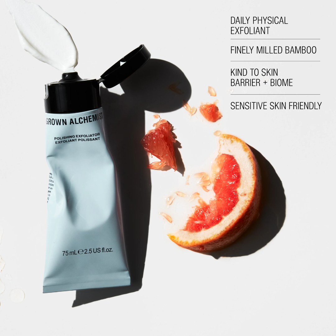 Grown Alchemist - Pink Grapefruit Polishing Facial Exfoliant - 2.5 Oz