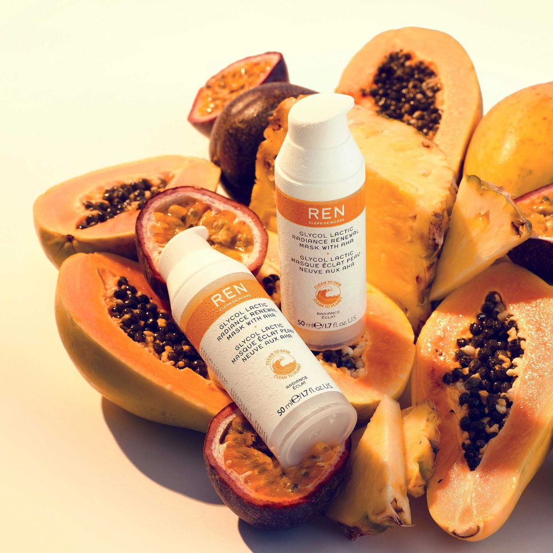 REN - Glycol Lactic Radiance Renewal Mask - 1.7 Oz