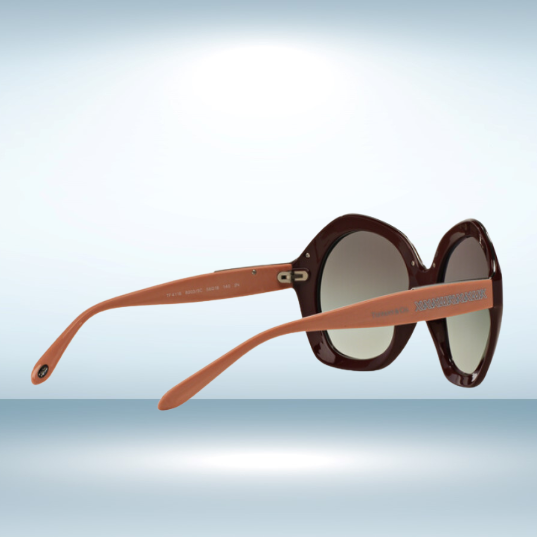 Tiffany and Co. - Sunglasses for Women, Red-Grey Gradient - 56-18-140 mm