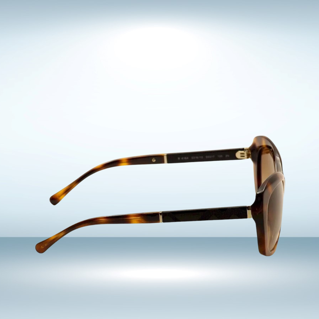 Burberry - Sunglasses for Women, Light Havana-Brown - 55-17-135 mm