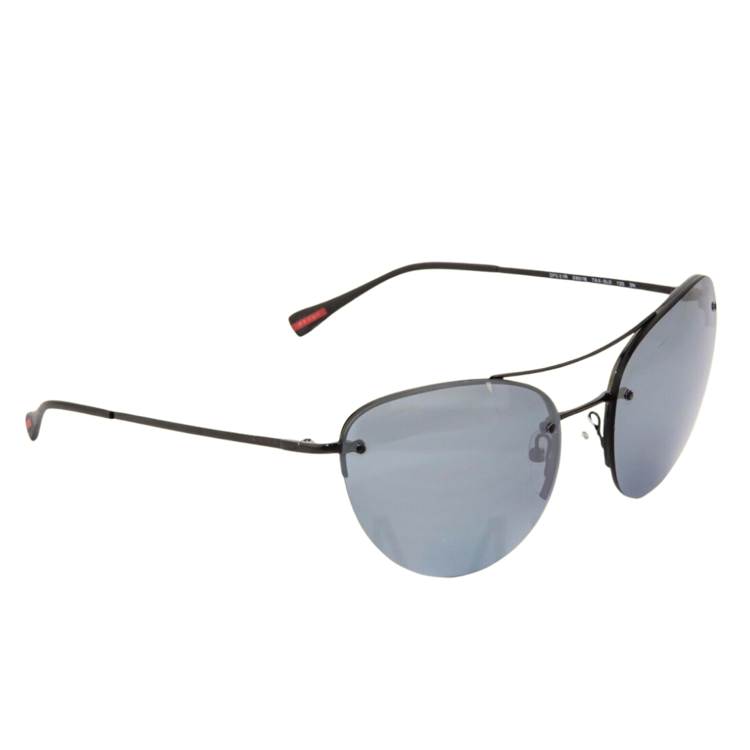 Prada - Sunglasses for Women, Black-Light Grey Black - 59-18-135 mm