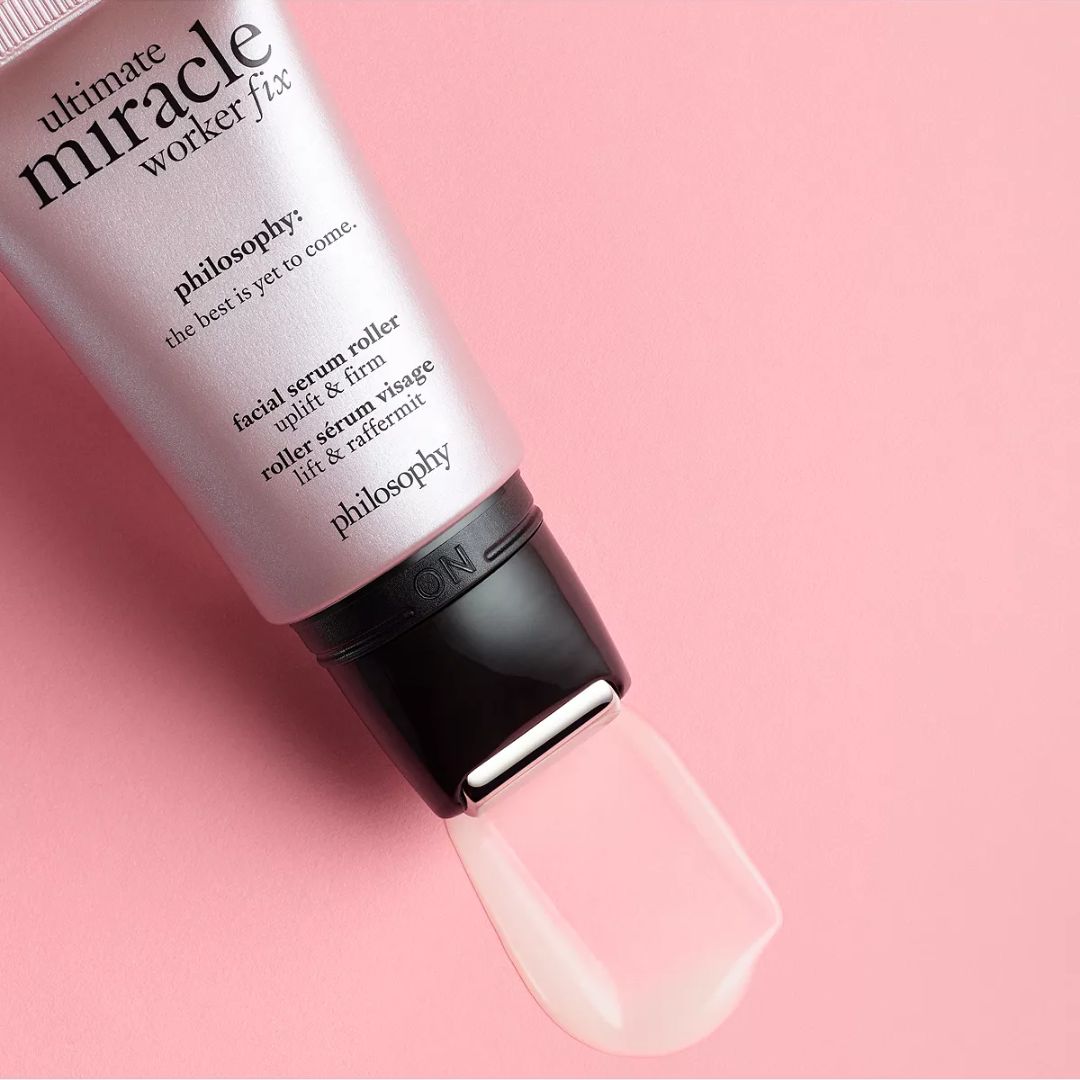Philosophy - Ultimate Miracle Worker Fix Facial Serum Roller for Unisex - 1 Oz