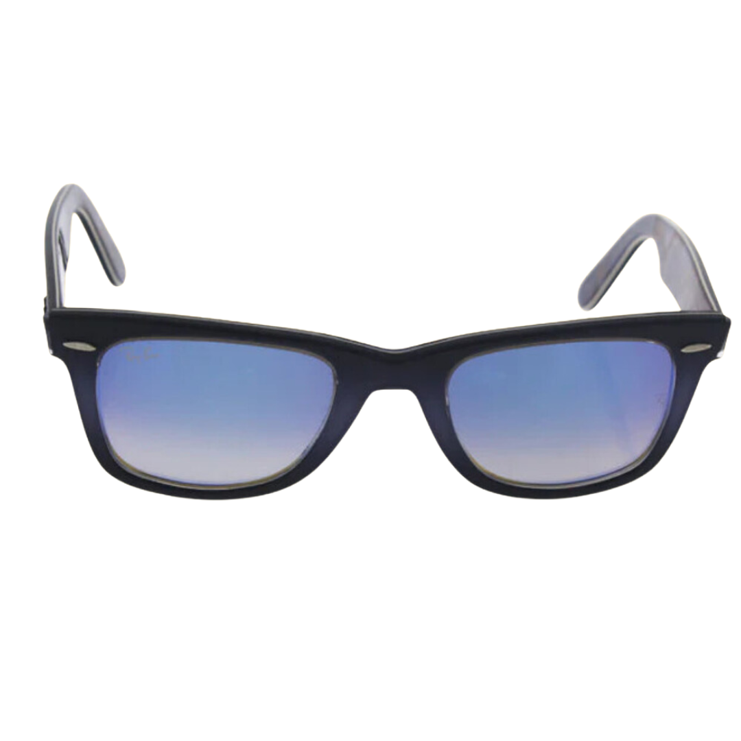 Ray Ban - Wayfarer Sunglasses, Grey Blue-Blue Gradient Flash - 50-22-150 mm