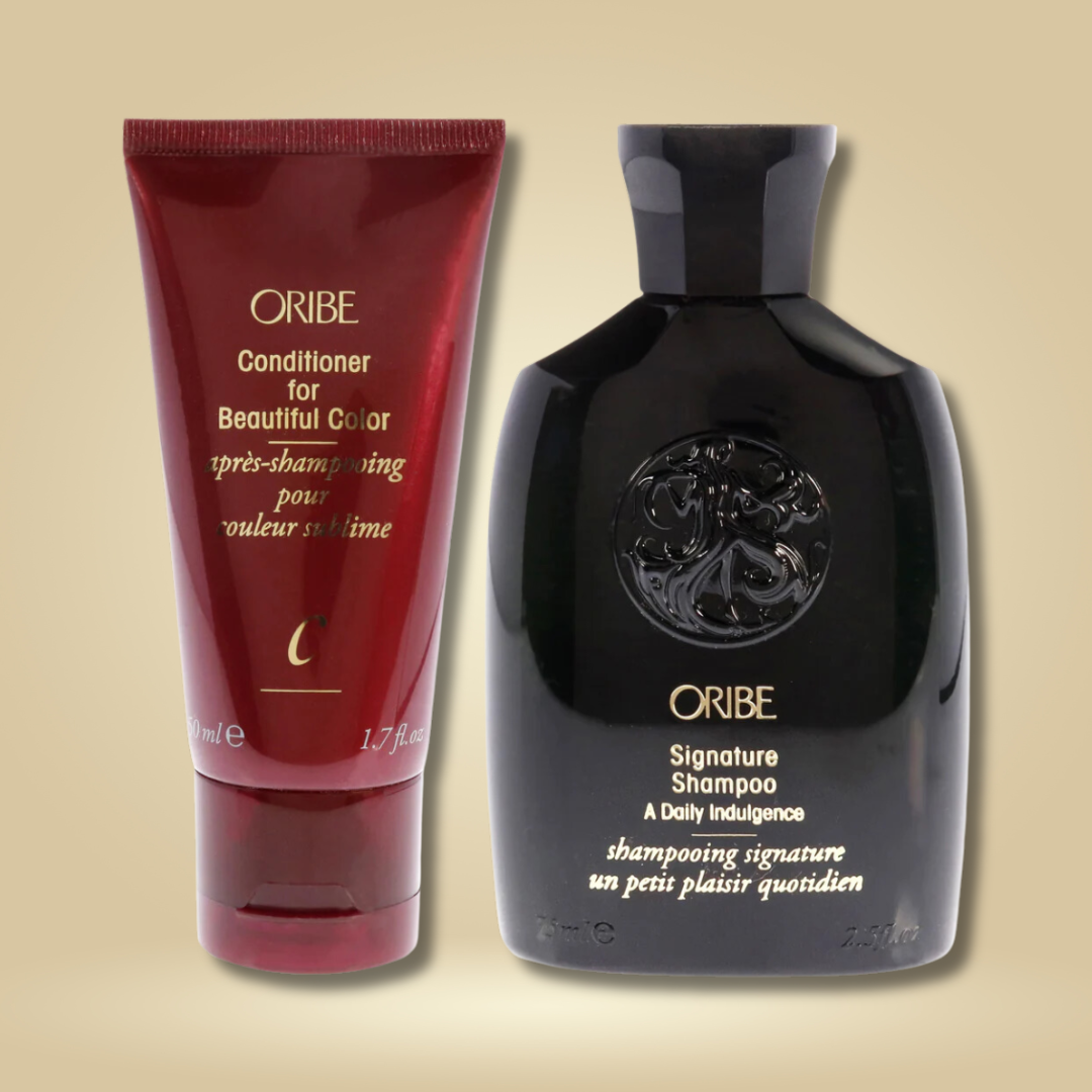 Oribe - Conditioner for Beautiful Color and Signature Shampoo Kit  - 2 Pc / 1.7 Oz / 2.5 Oz