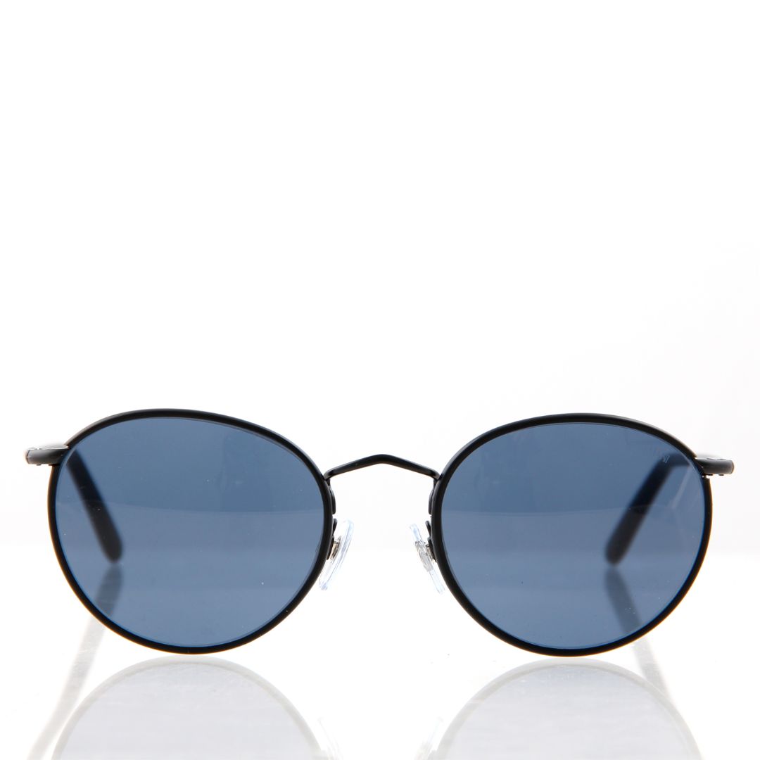 Giorgio Armani - Sunglasses, Frames Of Life - Matte Black-Dark Blue - 51-20-145 mm