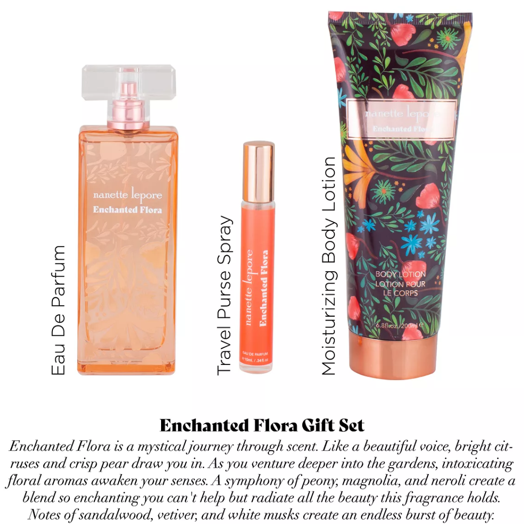 Nanette Lepore - Enchanted Flora Gift Set for Women - 3 Pc