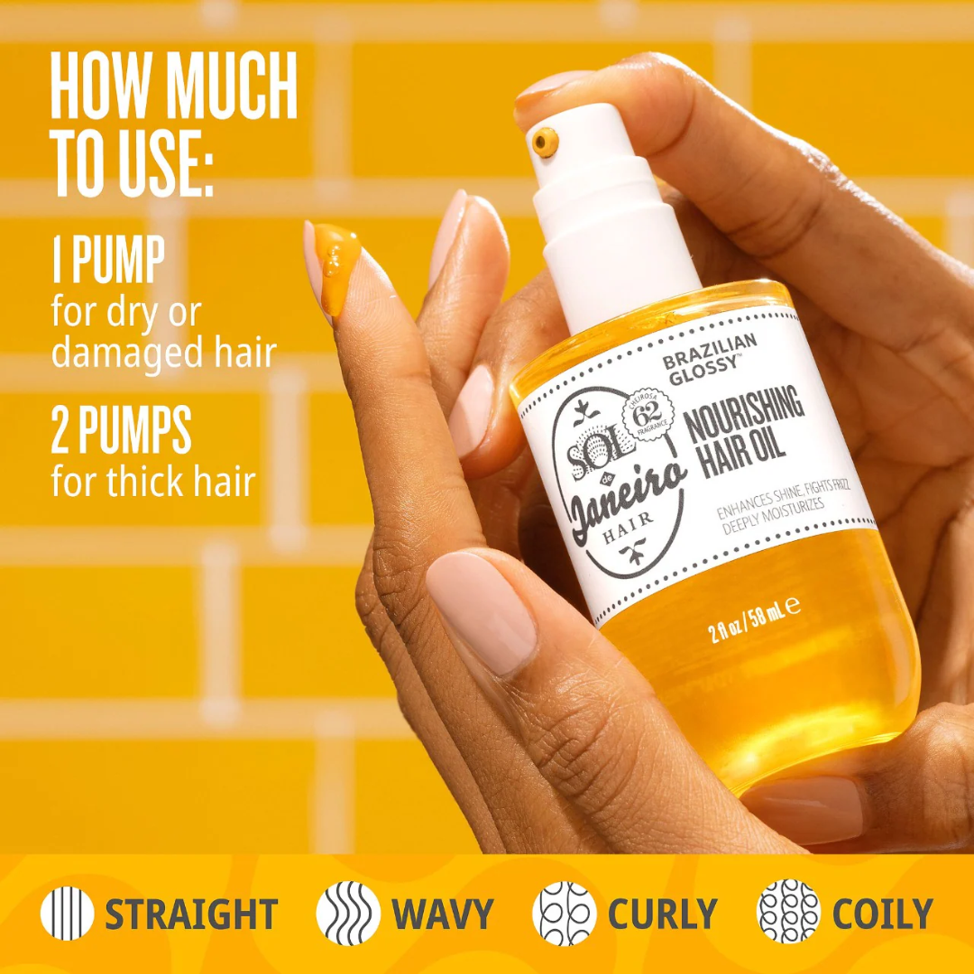 Sol De Janeiro - Brazilian Glossy Nourishing Hair Oil - 2 Oz