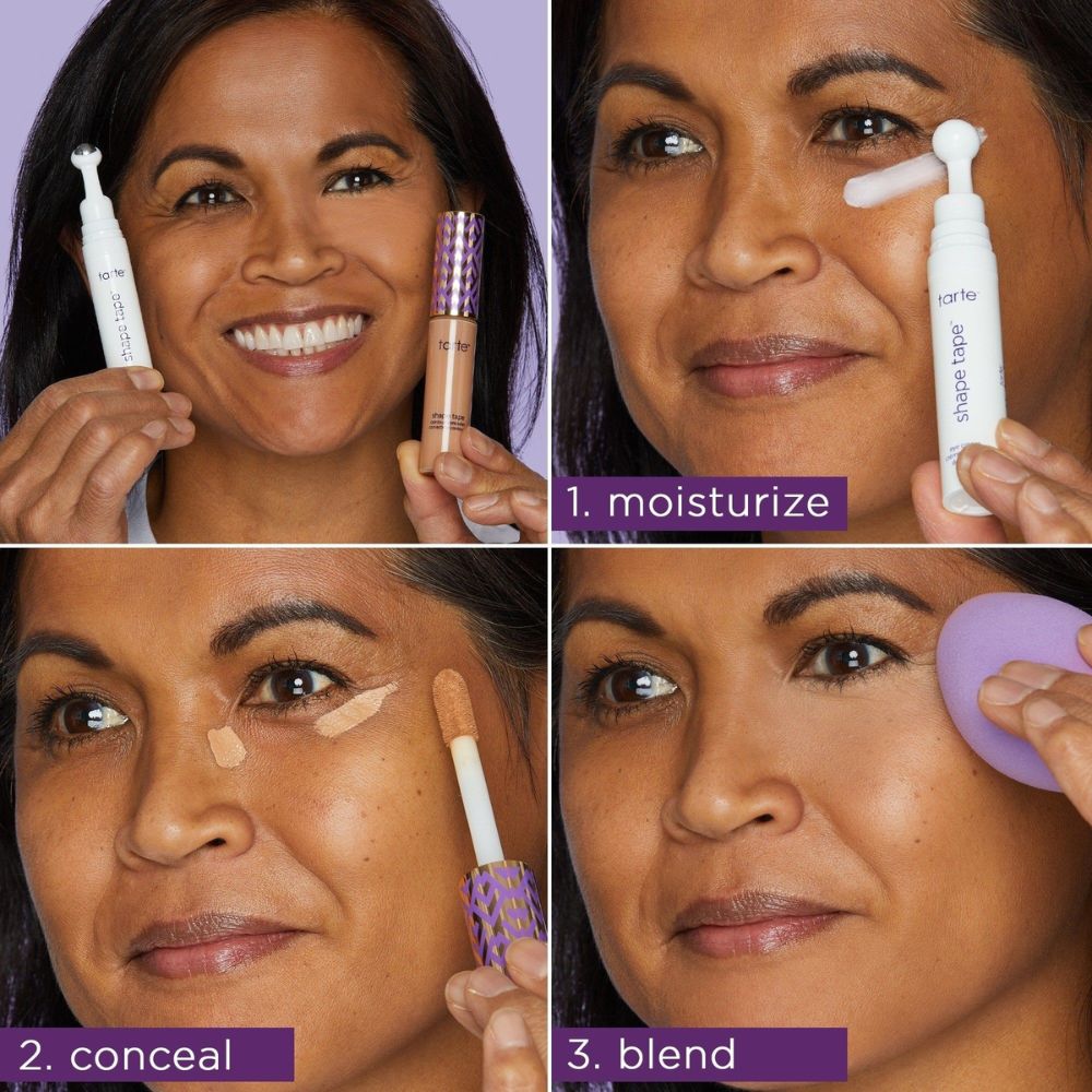 Tarte - Shape Tape 24-Hr Hydrating Vegan Eye Cream for Unisex - 0.33 Oz