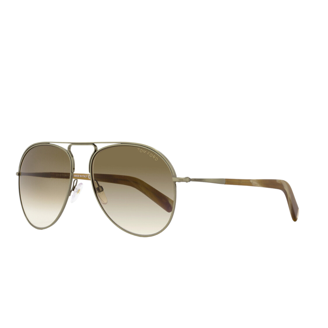 Tom Ford - Cody Sunglasses for Women, Dark Gold-Brown Gradient - 56-15-145 mm